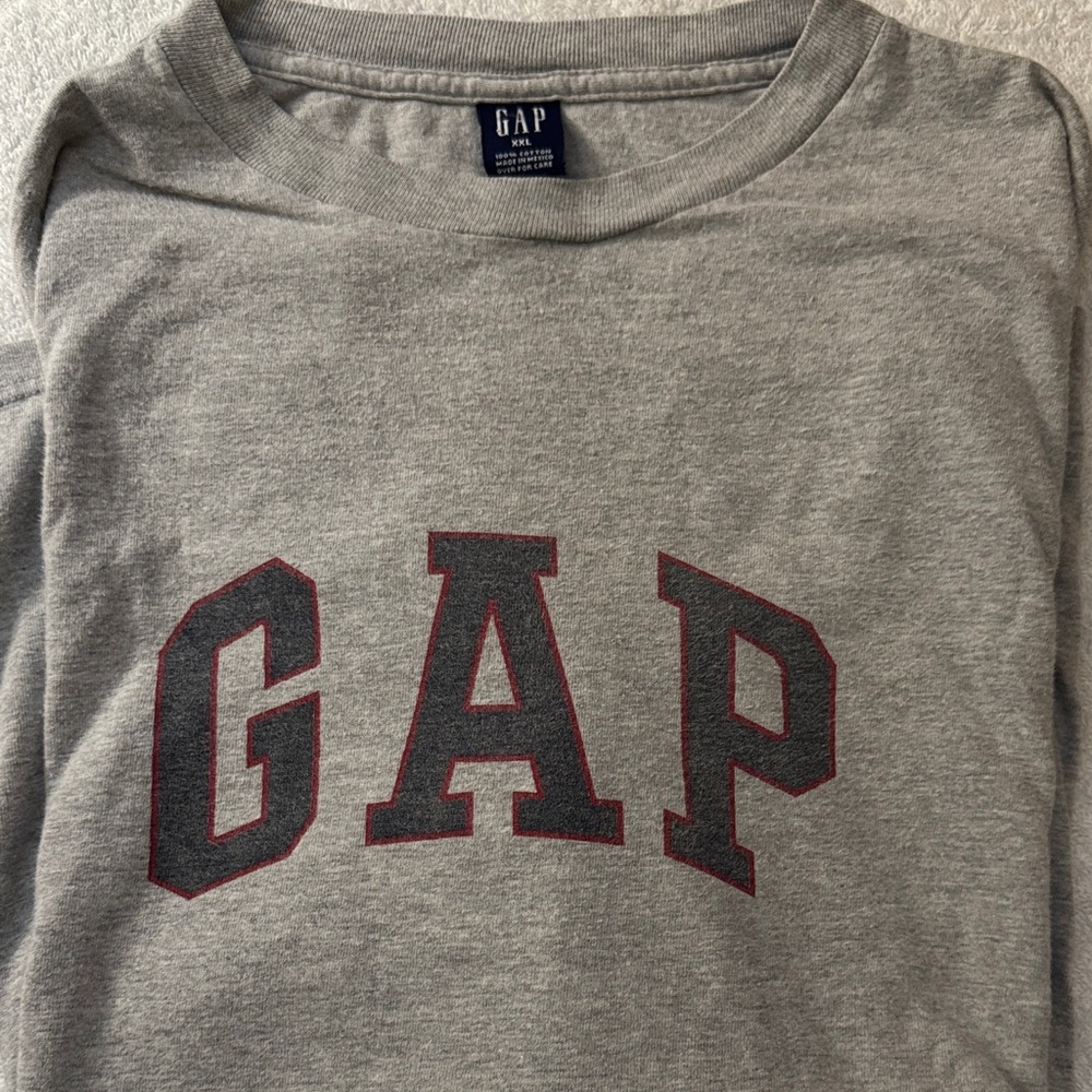 VTG GAP Arch Logo Short Sleeve Relaxed Fit Cotton  Crewneck Tee Vintage 90s Y2K